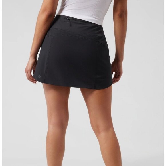 Athleta Run with it 16" Skort black‎ size 1X - Picture 2 of 13